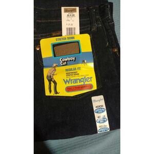 VTG Wrangler Stretch Denim Cowboy Cut Jeans  40 x 30 - 947STR - Reg. Fit - Tags
